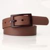 Women Frosting Texture Waist Strap Retro Buckle Multi Color Belt All-match Coat Ladies Wide Harajuku Formal Waistband