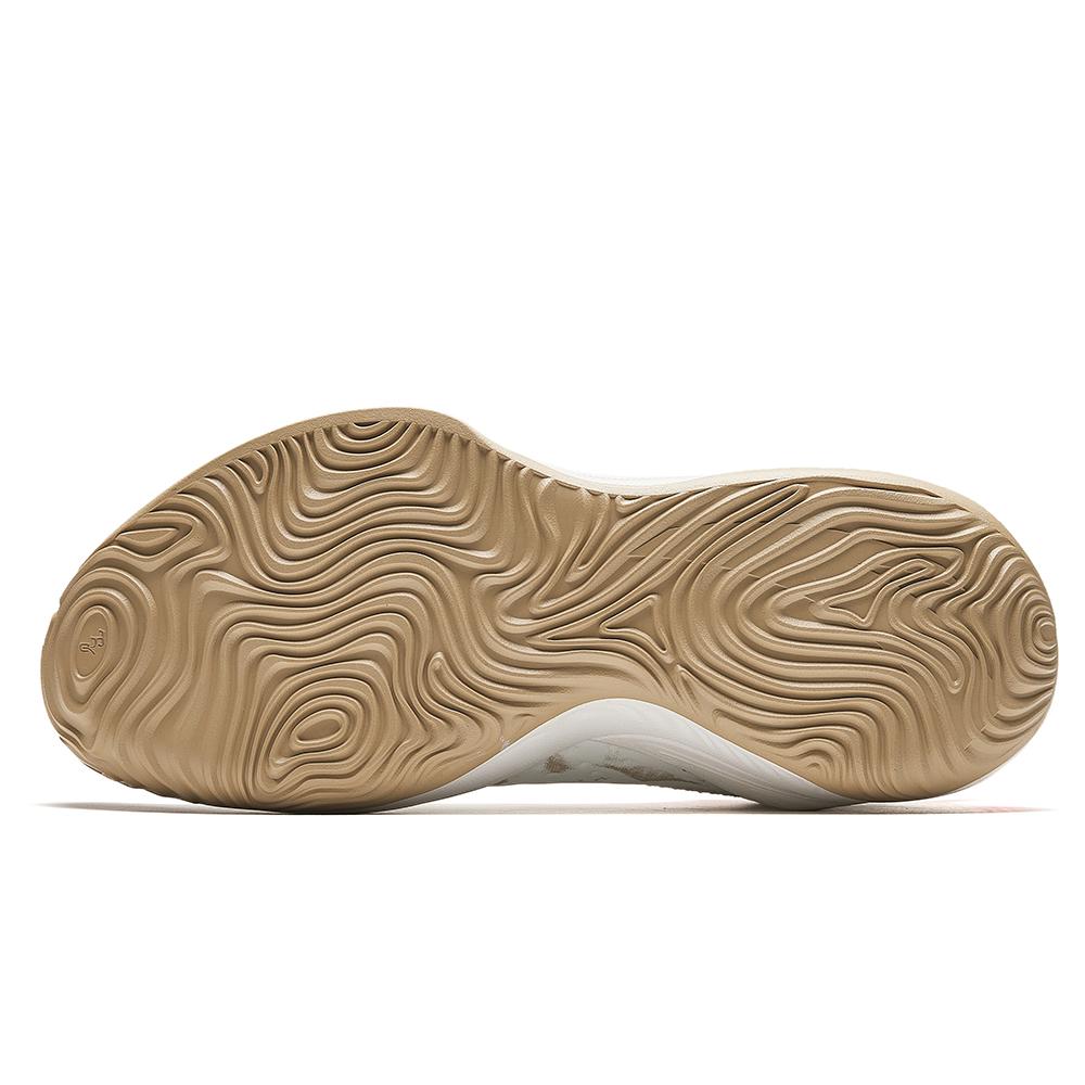 Anta Jianshan 2.5 Lite Comfortable Versatile Shock Absorption Wear-Resistant Non-Slip High-Top Basketball Shoes Men sneaker White Orange 912511603Q-1