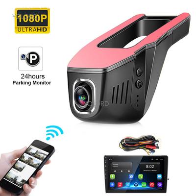 Dual Front Dash Cam ACC 1080P WIFI CAR DVR Hidden Dashcam For Android Multimedia Player Large Screen Navigation