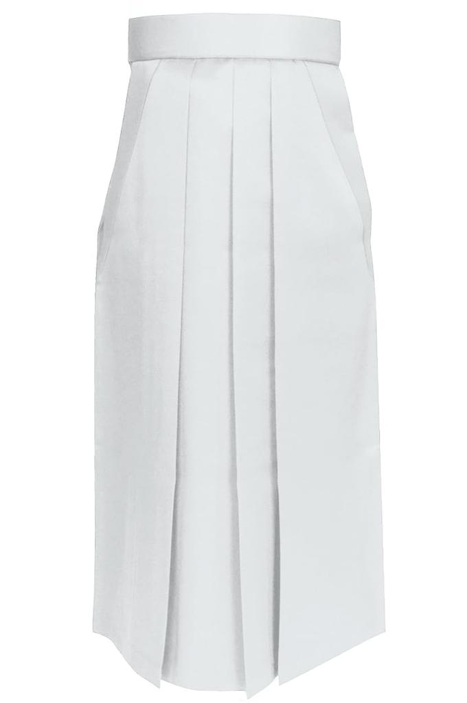 Plain Hakama Grayish [KYOETSU] [Kyouetsu] (Girls', Blue, 80cm)