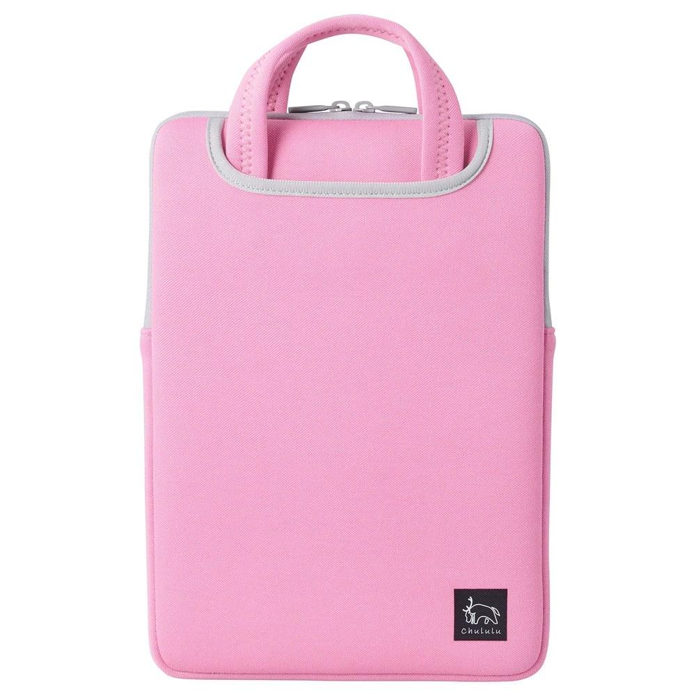 Hakuba Chululu PC Inner Bag 11.6-inch Pink AMZSCH-PIB116PK Vertical Style Handle Compatible with MacBook Pro 13-inch MacBook Air Surface Pro X Surface