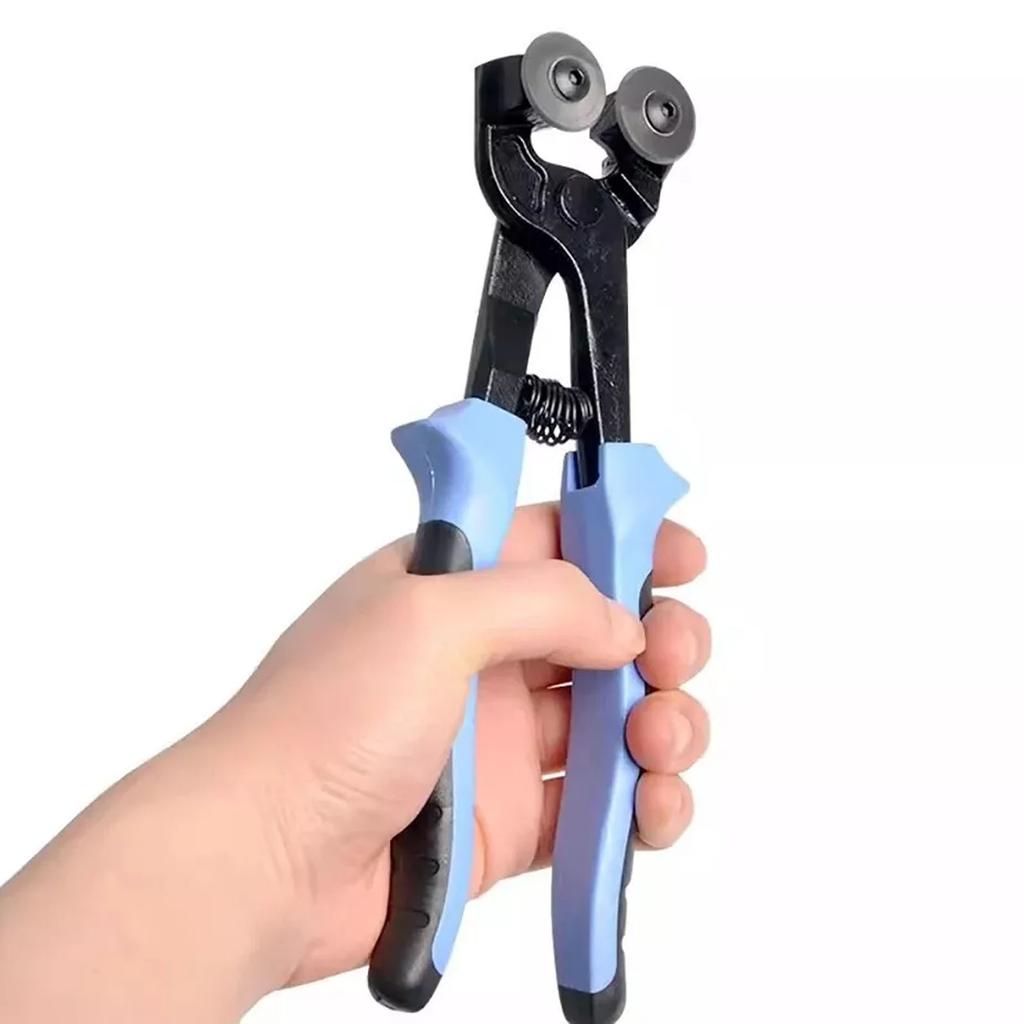 Mosaic Glass Tile Nippers, Double Roller Ceramic Tile Glass Cutting Plier