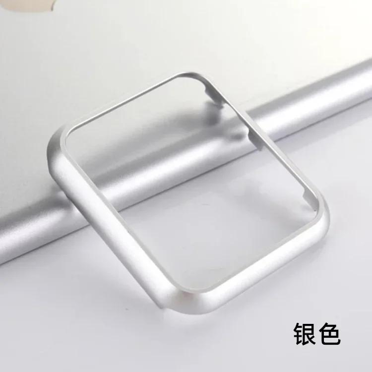 Metallgehäuse für Apple Watch Ultra 2 Series 9 8 7 41 mm 45 mm Aluminiumlegierung Bumper Cases für iWatch 6 SE 40 mm 44 mm Rahmenabdeckung