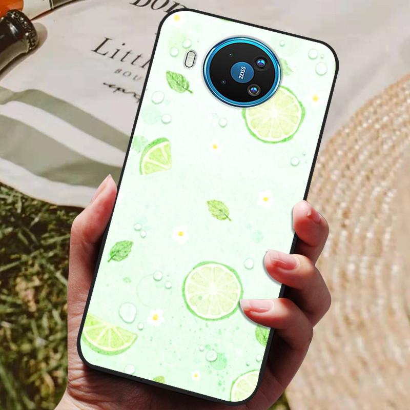 For Nokia 8.3 5G Case Soft TPU Silicone Cover for Nokia 8.3 Nokia8.3 5G Phone Case 6.81 Inch Cute Cat Protective Case Bumper