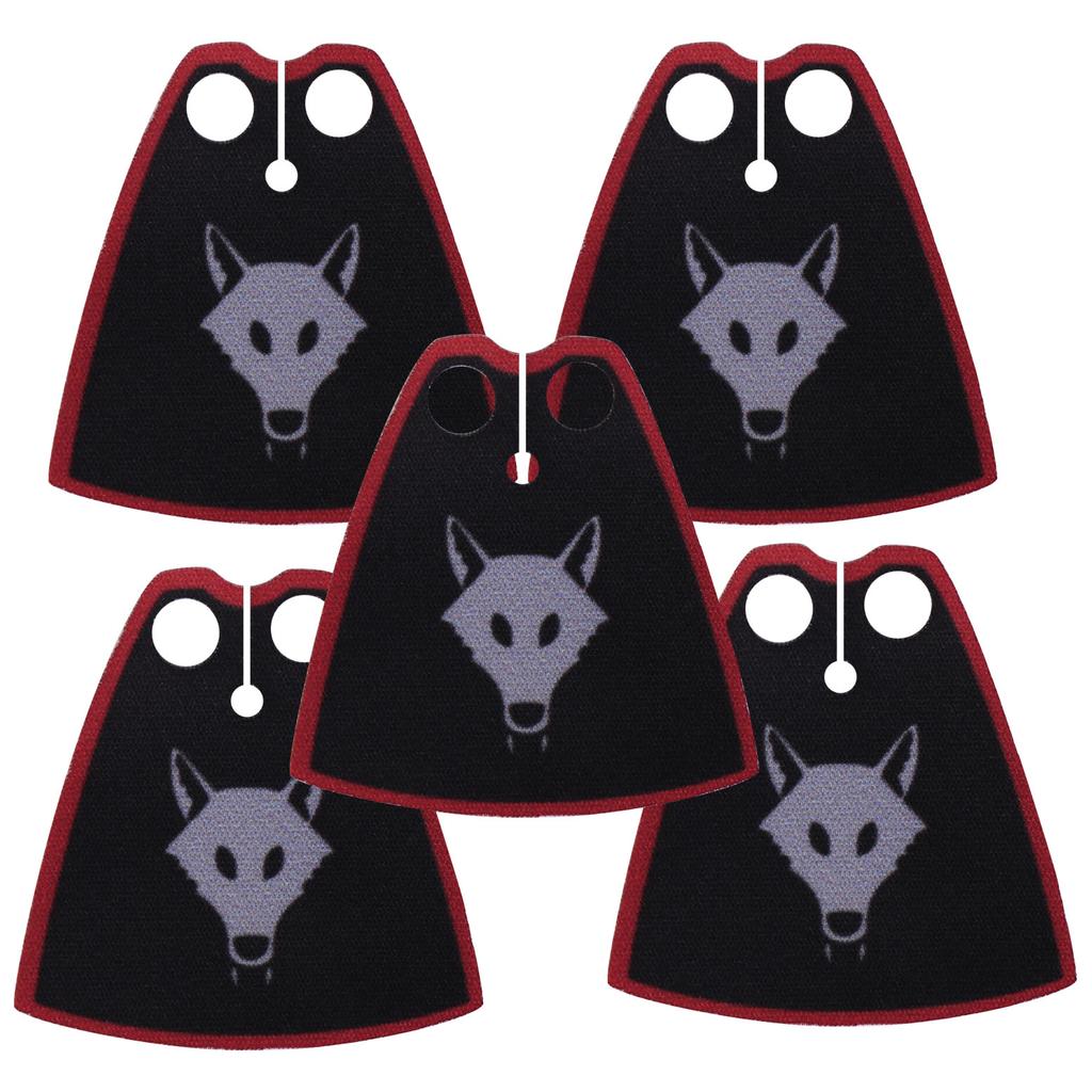 MOC Officer Cape Building Blocks Kit Medieval Lion Knights Figures Accessories Shawl Imitation Fur Cloak Bricks Toys Boys Gift