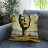 Popular S-SSalvador Dali Cushion Cover Comfortable Reversible Pillow Cover Ideal for Car Sofa Bedroom & Beyond