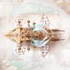 DIY 3D Holzpuzzle Fantastisches Raumschiff Beliebtes Montagemodell Ein Geburtstagsgeschenk für einen Jungen Steampunk Computerraum Dekoration Spielzeug
