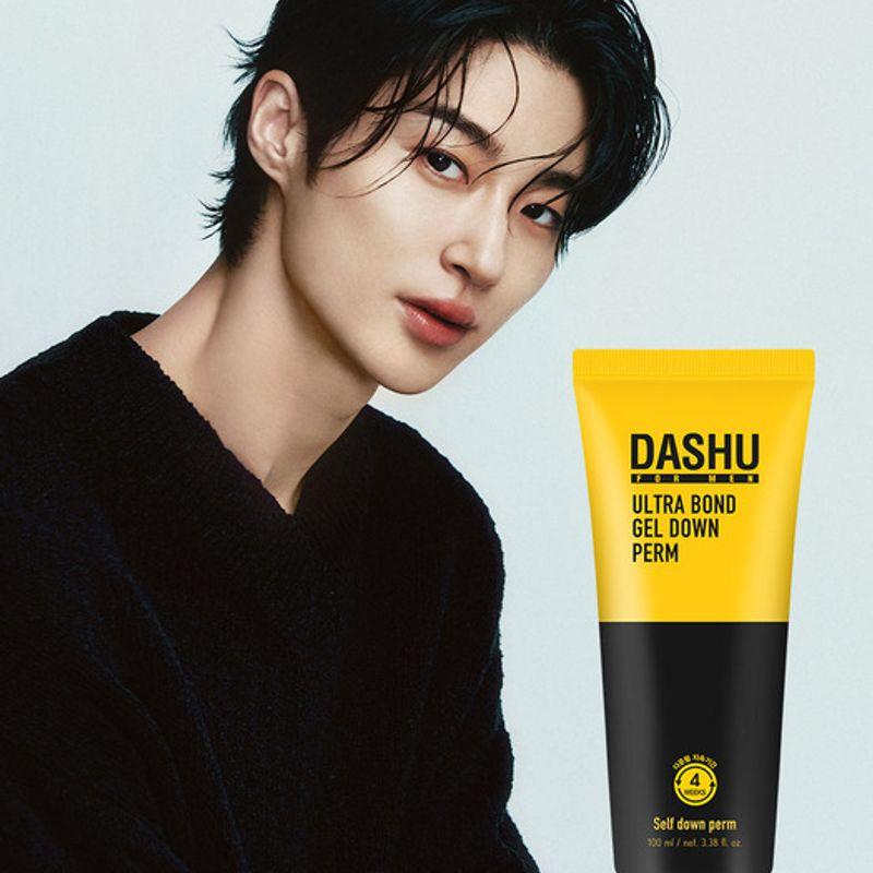 DASHU для мужчин Премиум Ультра-Сцепление Гель для Химической Завивки Вниз 100 мл gel_down_perm_100ml