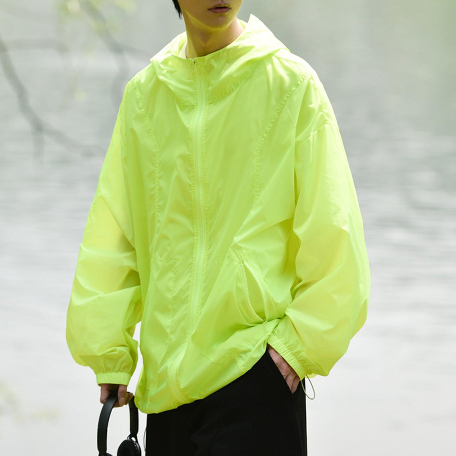 

Upf50+ Половинная молния Дизайн Солнцезащитная одежда УФ-куртка с капюшоном для рыбалки на солнце M