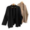 Fall Winter Warm Women Oversized Knitted Cardigan Casual Open Front Long Sleeve Sweater Coat Outerwear