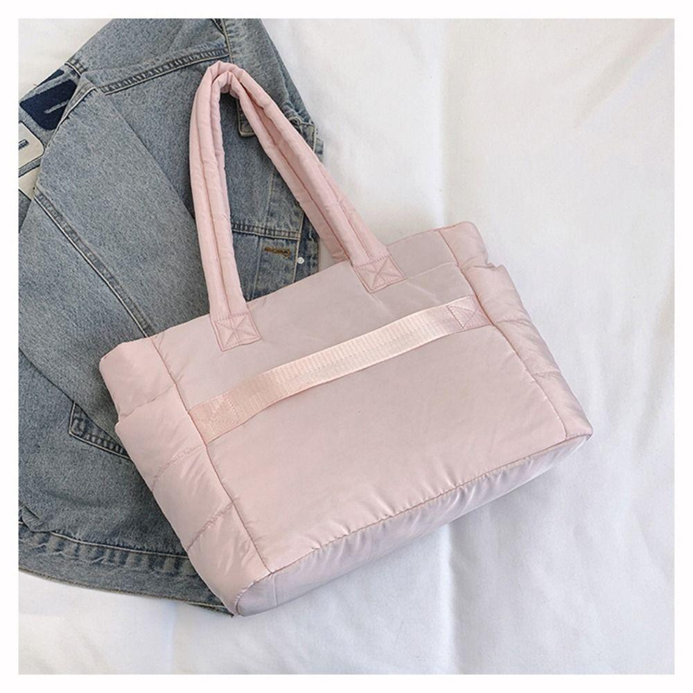 Large Capacity Tote Bag Multiple Pockets Messenger Shoulder Bag For Travel Work Beach Gym Store