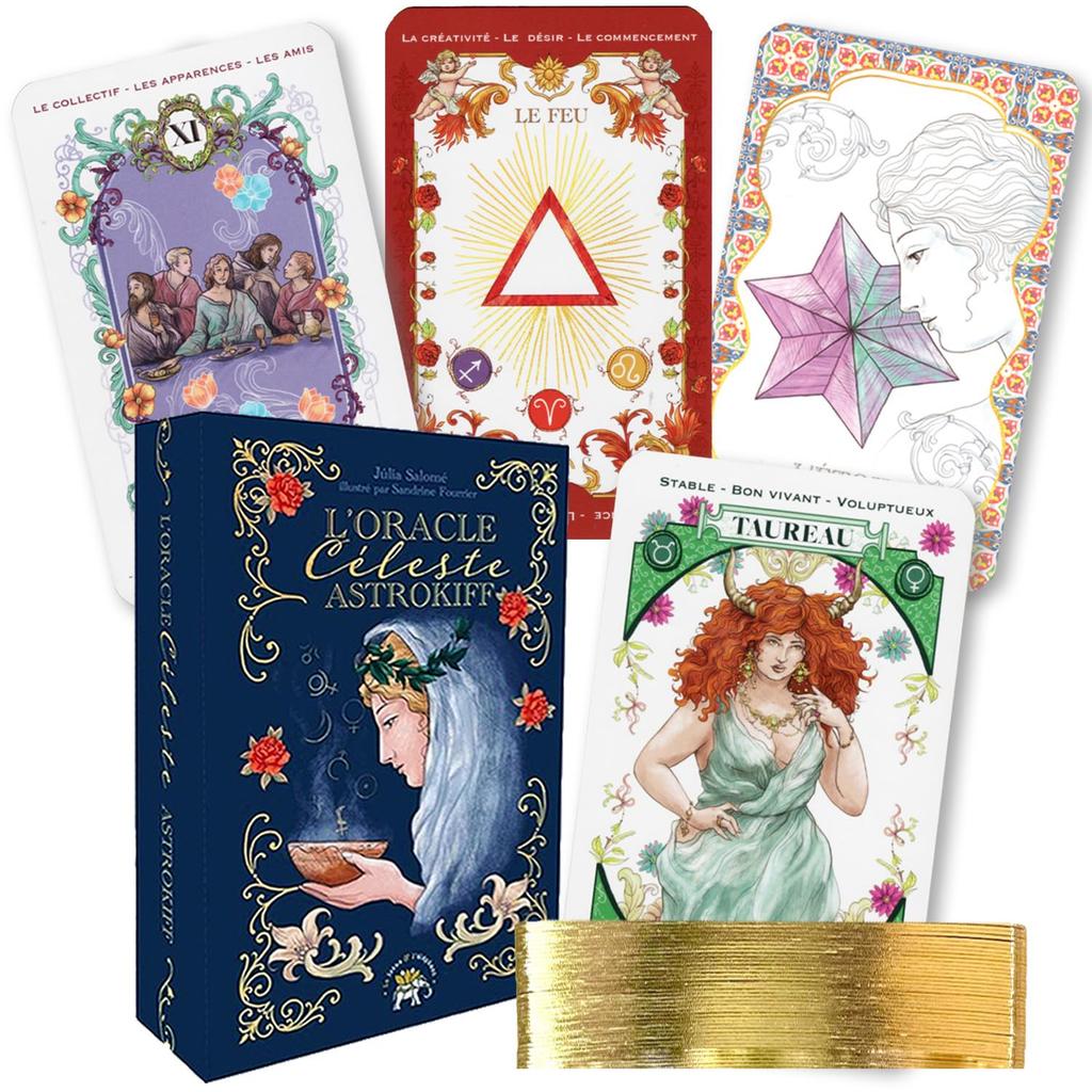 [Authentic] Astrokif's Celestial Oracle [Oracle Card Meanings In Japanese] Tarot Card Fortune Telling