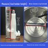 Universal Electric Meat Grinder Blade Holder with Four/Six Leaf Blades