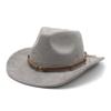 Traditional Style Wool Felt Hat With Wide Brim And Embroidered Patterns For Outdoor Travel