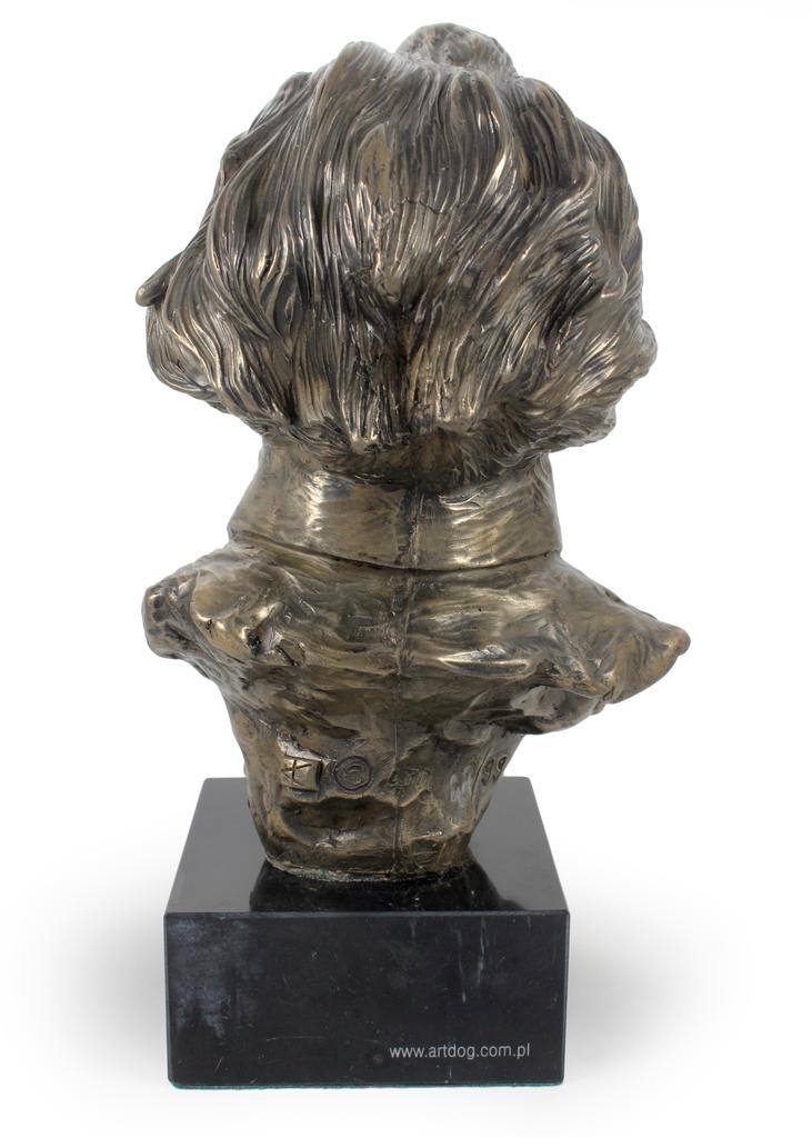 Adam Mickiewicz - marble bust, statuette of a famous person, decoration for office, school, and hotel by the Art-Dog brand