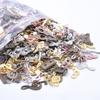 Vintage Music Series Random Mix Wing Guitar Musical Note Bulk Charms For Jewelry Making Supplies Metal Tape Pendant DIY Material