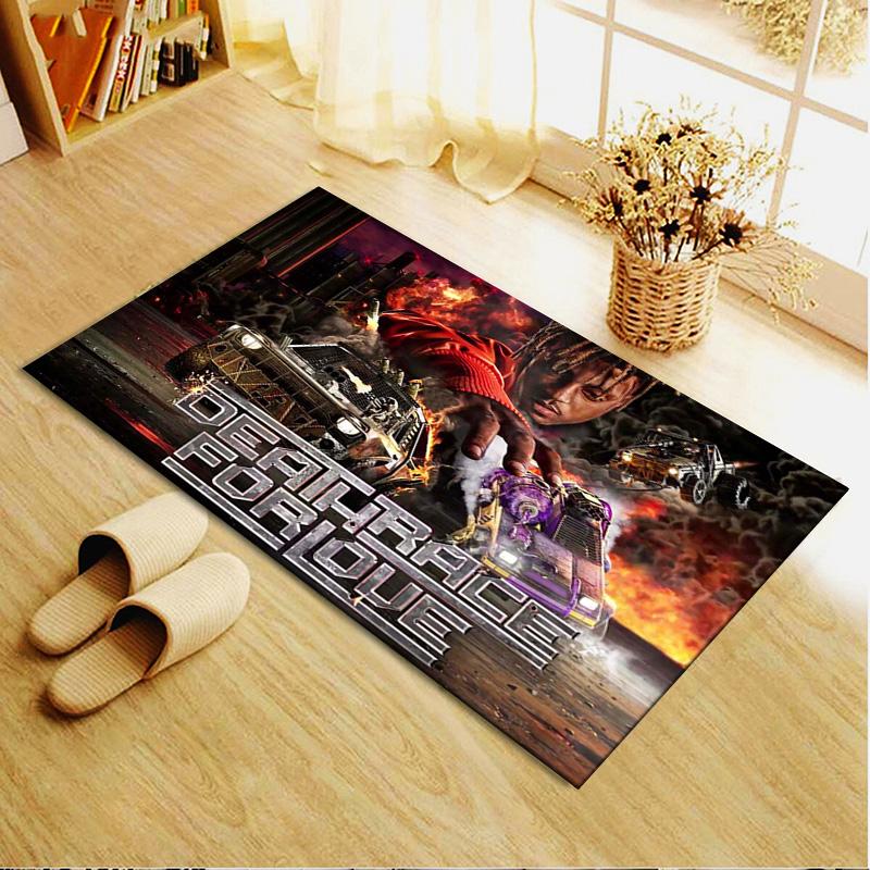 Juice Wrld Carpet Rug for Living Room Bedroom Home Sofa Decoration,Kids Play Non-slip Floor Mat