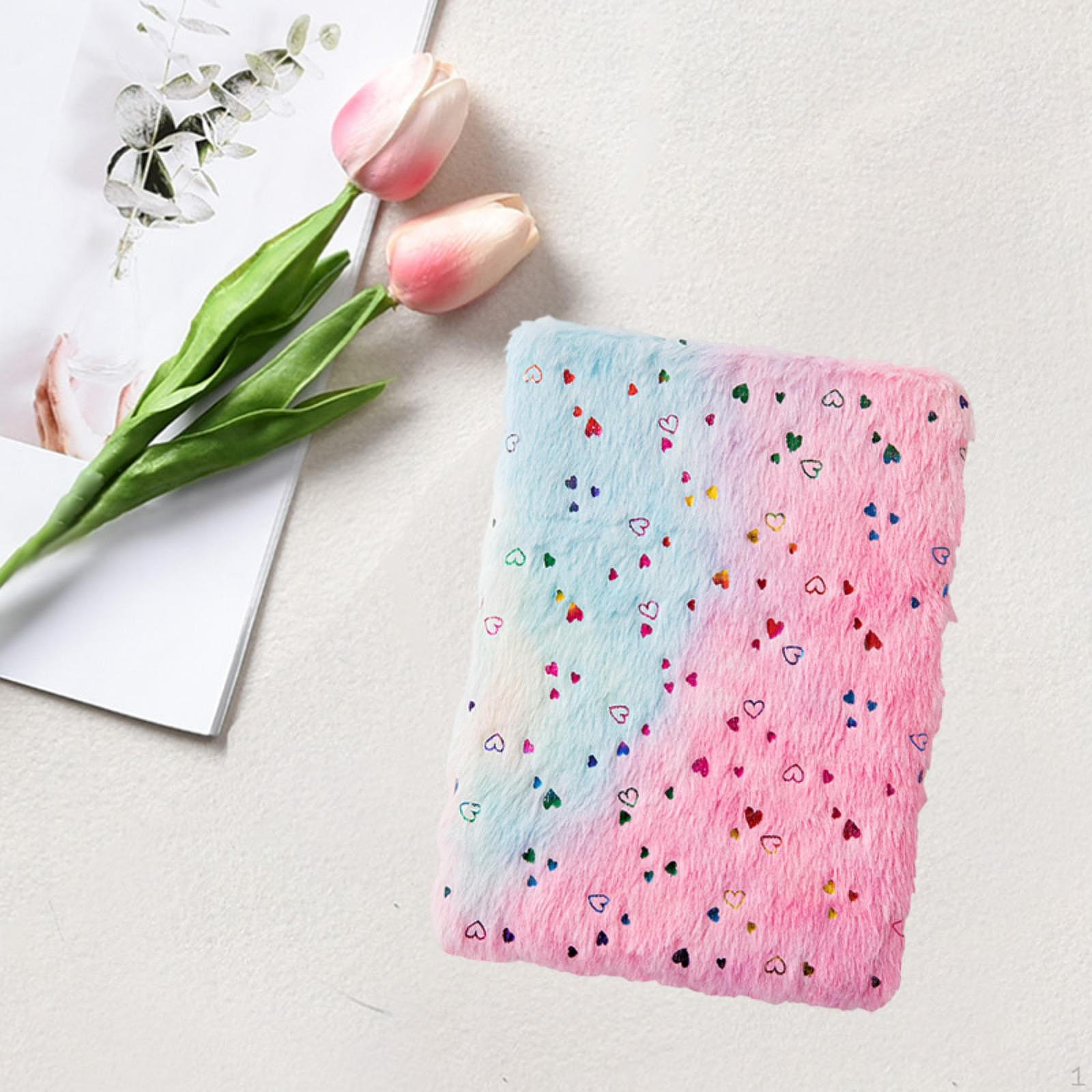 

Уютный блокнот для зарисовок и записей Подарочный блокнот на день рождения для школы и дома Pink and Hearts