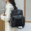 Women's Backpack Color Contrast Outdoor Travel Backpack Dual-use Shoulder Bag