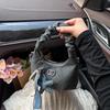 High-End Women's Denim Pleated Dumpling Tote Bag - Autumn/Winter 2026 Collection