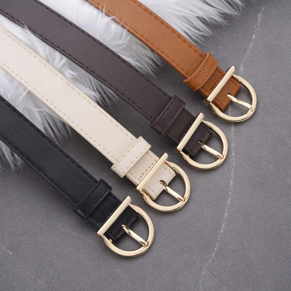 Retro PU Leather Belt Dresses Decoration Trendy Waistband Fashion Waist Belt With Cargo Pants