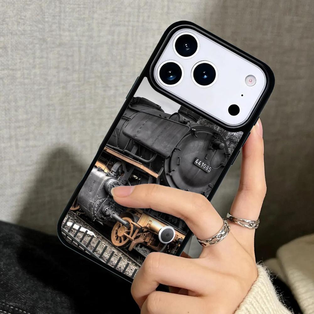 Capa Case for iPhone 17 Air 16 Pro Max 15 Plus 11 13 Mini 14 12 Back Phone Cover Moscow locomotive