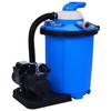 VidaXL Sand Filtration Pumps with Electric Timer Sand Filter Pool Filter with a Durable Pre-filter 550 92292