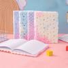 Gradient Colored Diary Notepad Funny Student Notebook Plush Fluffy Covered Notebook  Student