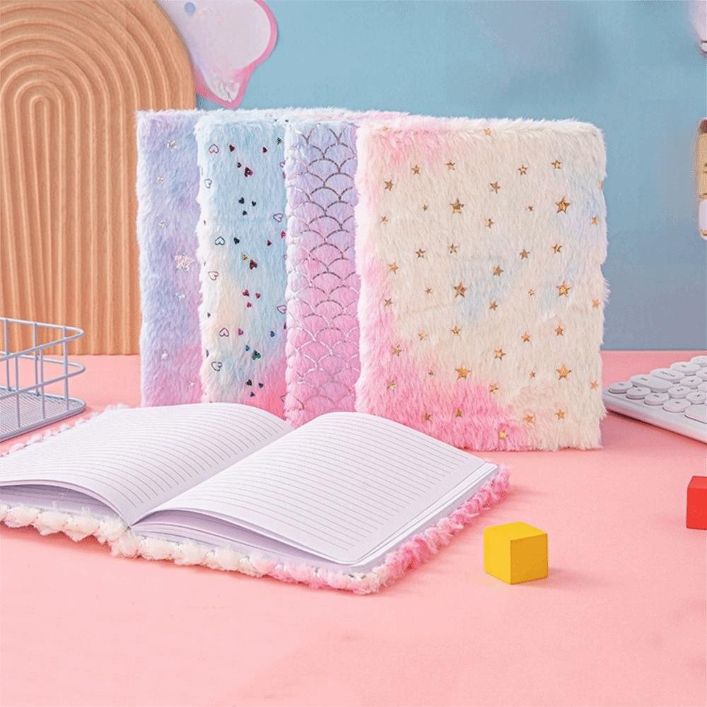 80 Page Diary Notepad Gradient Colored Writing Drawing Note Student Notebook  School