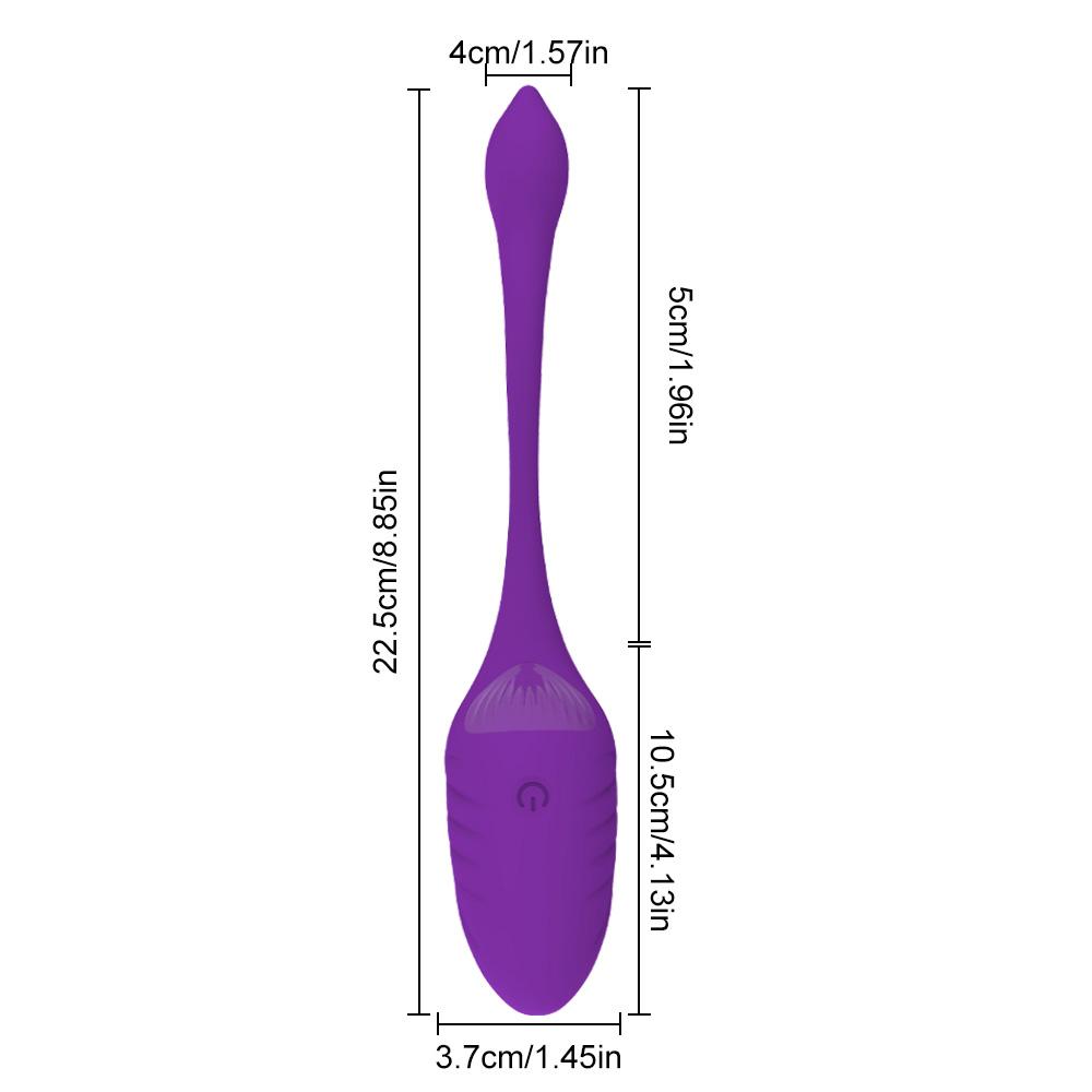 USB Wireless Bluetooth Silicone Vibrating Egg Vibrator, Female Clitoral Stimulator, Wearable G-spot Masturbator, Adult Sex Toys