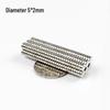 Neodymium Iron Boron Double-Sided Strong Suction Magnets for Fridges, Round and Square Shapes.