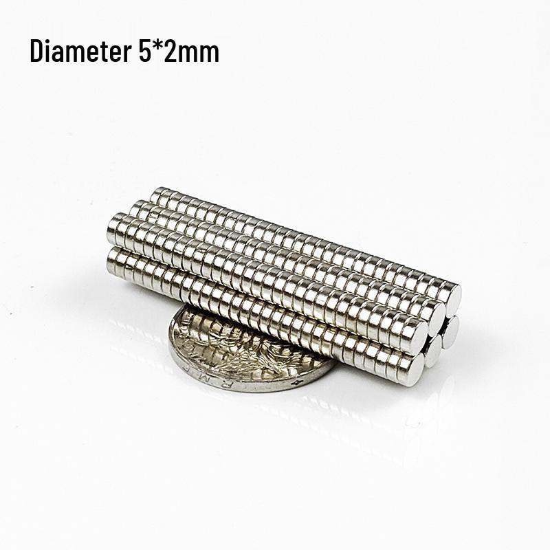 Neodymium Iron Boron Double-Sided Strong Suction Magnets for Fridges, Round and Square Shapes.