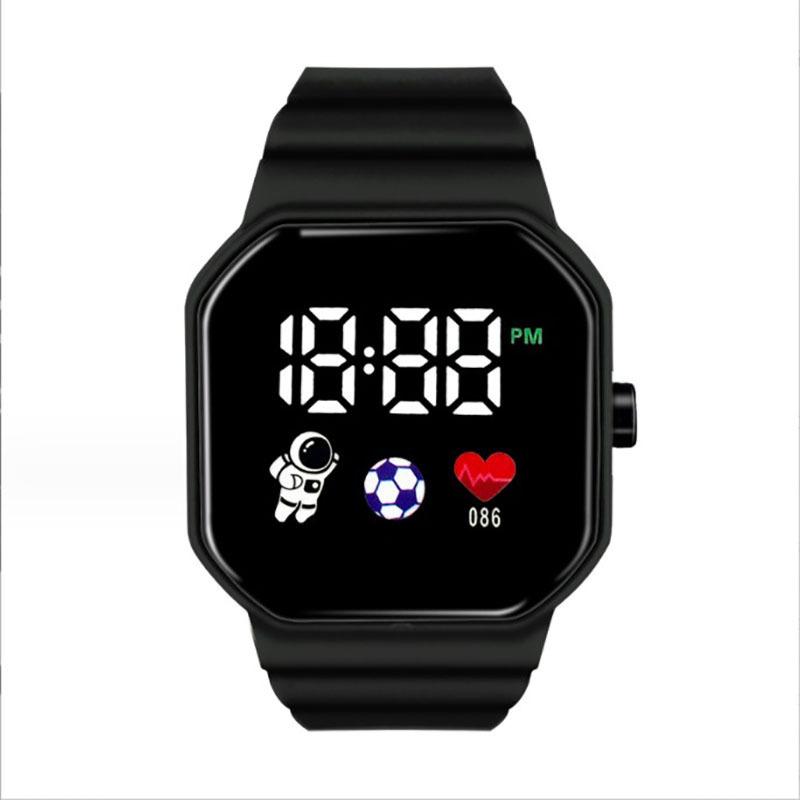 Simple And Fashionable Student Electronic Watch Digital Display Led Electronic Watch Harajufeng Astronaut Led Watch