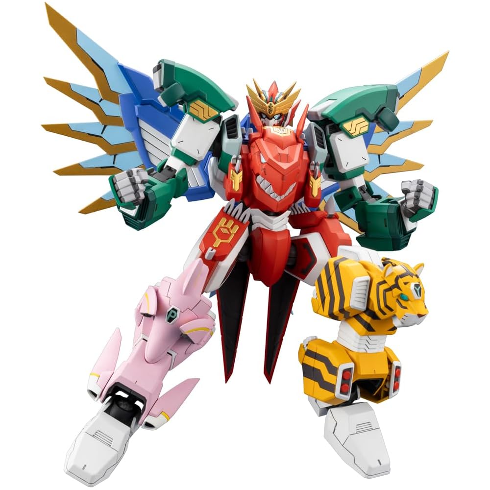 Kotobukiya Sentai Red Maximum Kizuna Kaiser Non-Scale Plastic Model Approximately 170mm Tall