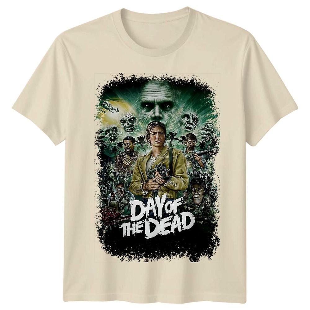 Day Of The Dead 1985 Movie Poster Inspired Tshirt Retro Graphic Tee Unisex