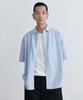 MUSINSA STANDARD Oversized Oxford Short Sleeve Shirt [Sky Blue]