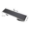 Desktop Conveyor Belt 10x50cm 0-167RPM Adjustable Single Way Electric Small Conveyor Belt with Speed Controller Desktop Conveyor