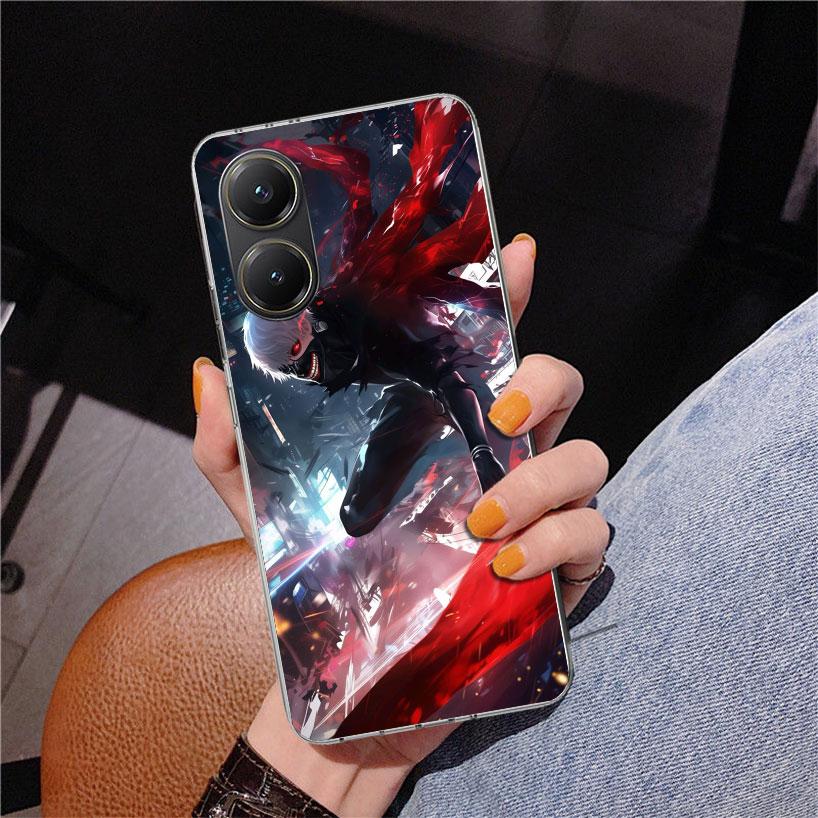 G-Ghoul Tokyo Kaneki Ken Phone Case For Xiaomi Poco X7 X6 X5 Pro F7 Ultra Redmi 15C 15 13C 13 12C 12 10 10A 10C 9 9A 9C 9T Cover