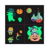 New Halloween glow-in-the-dark tattoo stickers, cartoon style, high-end children's tattoo stickers, waterproof and easy to peel off