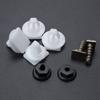 16Pc Front Wheel Arch Trim Clips Plastic Metal Screw Nut Set For Vauxhall Corsa C