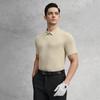 FILA Golf Series Fashion Simple Basic Classic Sports Casual Golf Versatile Comfortable Slim Fit Knitted Short Sleeve Polo Shirt Men tops A11M615103FBG