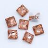 Multi-Colored Square Crystal Glass Gems – Decorative Artificial Stones for Clothing, Shoes, and Packaging