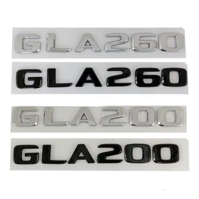 Compatible with Mercedes GLA180 GLA200 GLA260 AMG Tail Badge Emblem Letter Sticker Logo