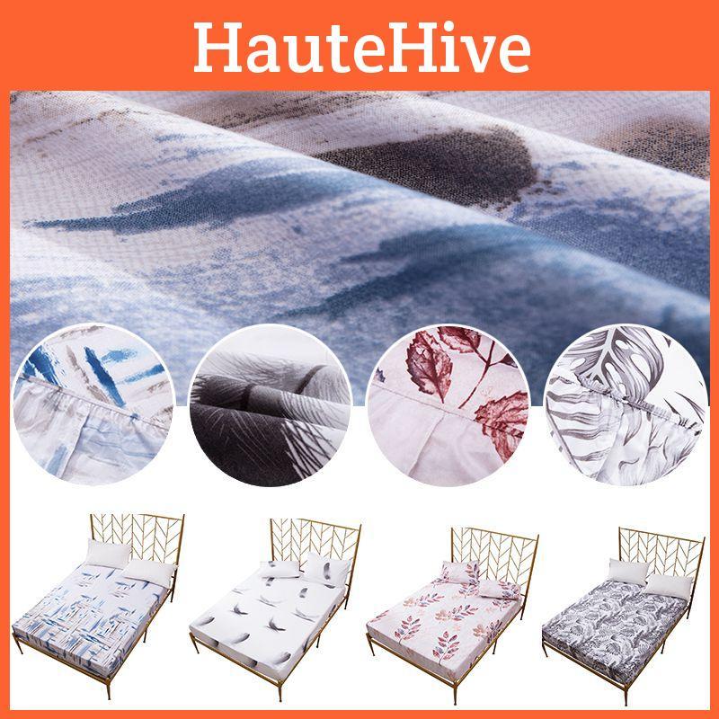 Fitted Sheet Mattress Cover With Deep 30cm Protection For All Sizes**