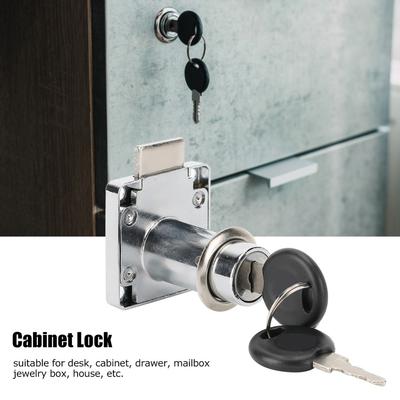 3pcs Universal Drawer Lock Zinc Alloy Cam Lock Security Cabinet Lock Cabinet Door