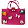 Trendy Felt Tote Bag Perfect For Fashionable Shopping And Gifting