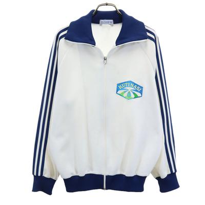 Adidas 70. léta 80. léta vintage Tepláková bunda 4 Bílý systém Descente dres Pánský Použitý