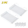 No Drill Wall Mount Router Shelf Cable Box Organizer Hidden Cable Management for TV Stand and Modern Home Office Setup