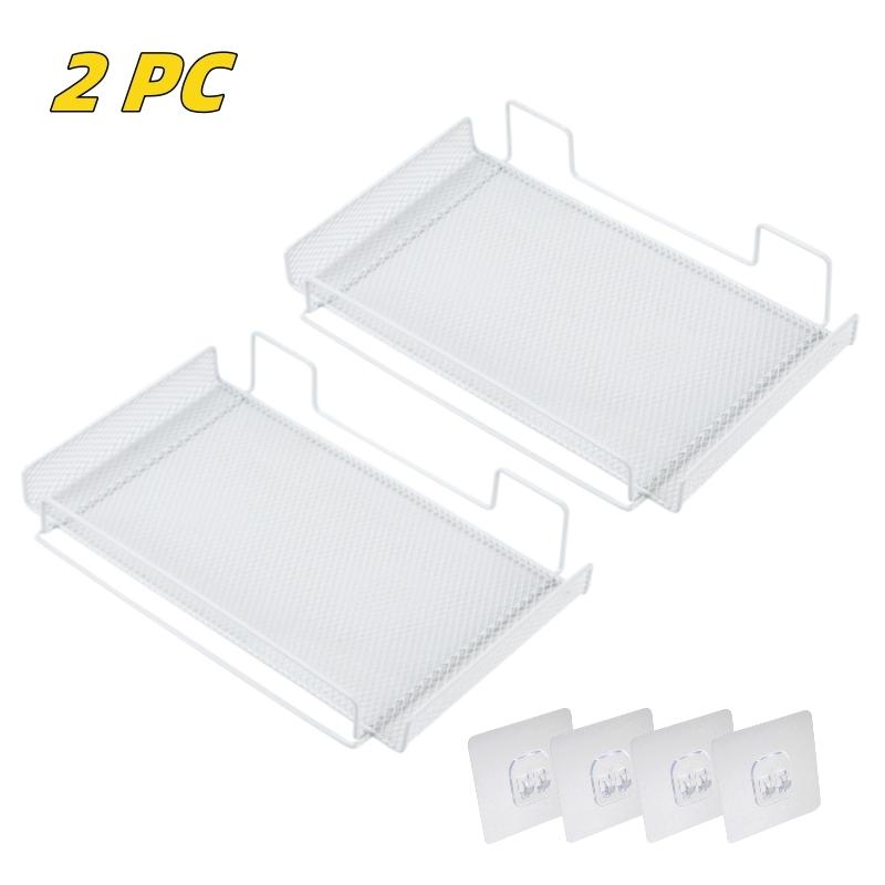 No Drill Wall Mount Router Shelf Cable Box Organizer Hidden Cable Management for TV Stand and Modern Home Office Setup