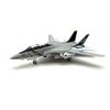 1/100 Scale USA F-14 Tomcat Fighter Alloy Model Diecast Military Missile Bomber